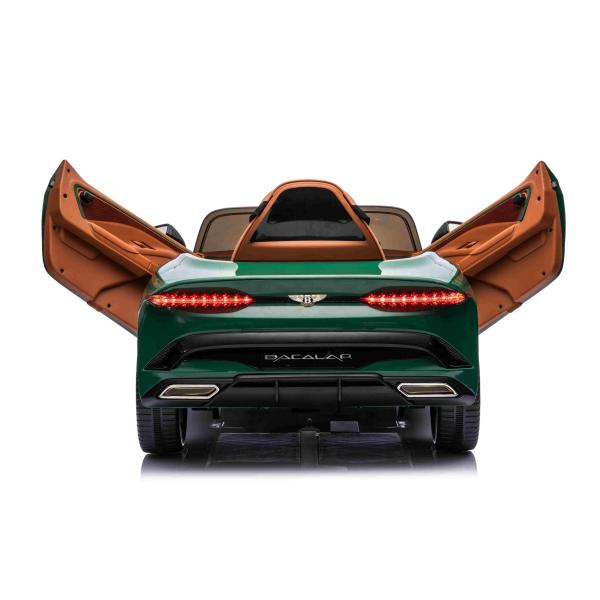 Elektrické autíčko Bentley Bacalar 12V, zelené, Dveře otevírající se nahoru, 2.4 GHz dálkový (obrázek 9)