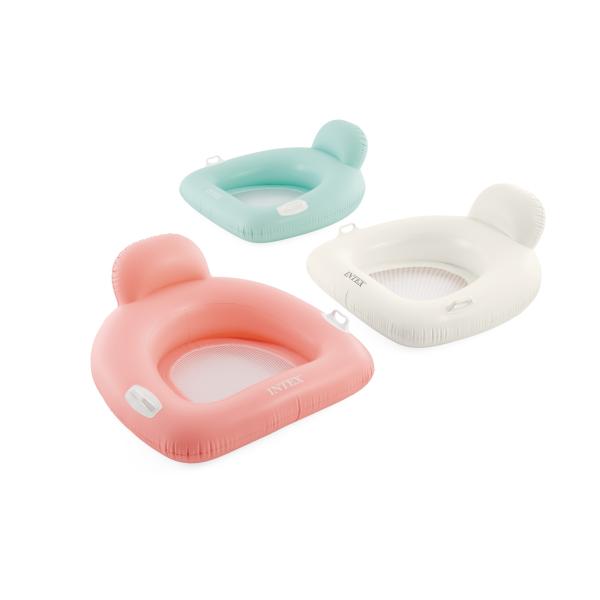 Intex 56801 Nafukovací křeslo s opěradlem a madly, 102 x 97 43 cm