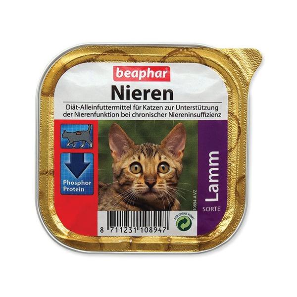 Paštika Beaphar Renální dieta pro kočky jehněčí 100g