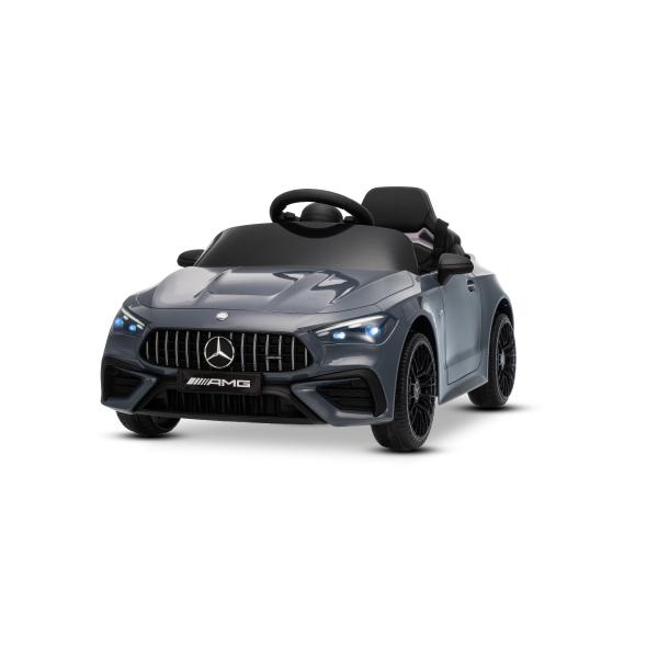 Elektrické autíčko Mercedes CLE 12V s pohonem zadních kol, šedé, Jednomístné, Lithiová (obrázek 3)