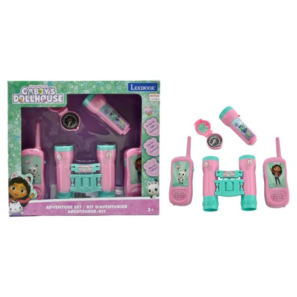 Dobrodružná sada s vysílačkami Gabby’s Dollhouse