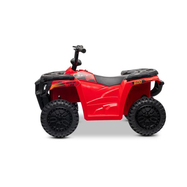 Licencovaná elektrická čtyřkolka Arctic Cat 12V se zadním pohonem, červená, LED světla, L (obrázek 7)