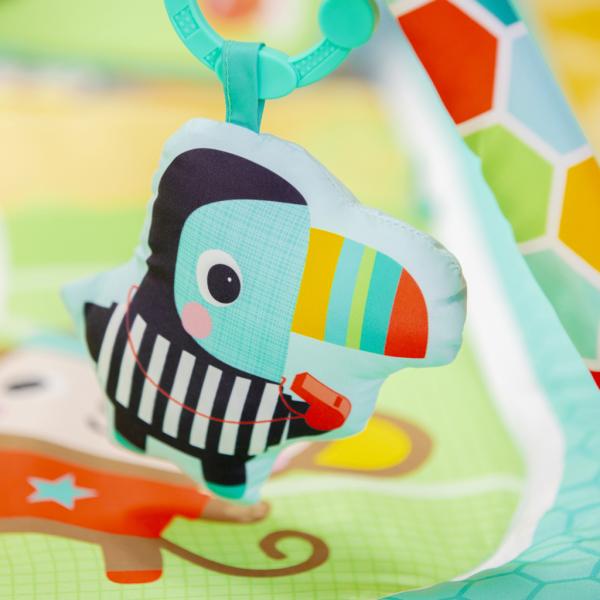 BRIGHT STARTS Hrací deka s aktivitami Oball Grip & Kick™ 0m+ (obrázek 9)