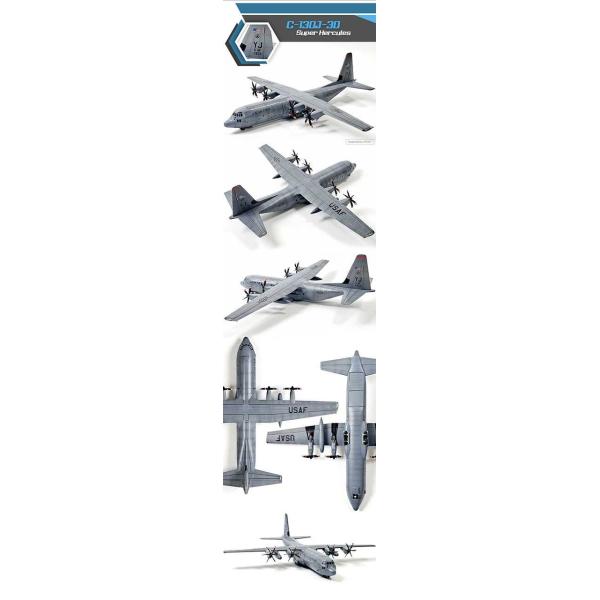 Model Kit letadlo 12631 - C-130J-30 Super Hercules (1:144) (obrázek 3)