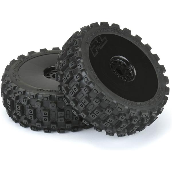 Pro-Line kolo 3.3", pneu Badlands MX M2 Buggy, disk H17 černý (2) (obrázek 3)