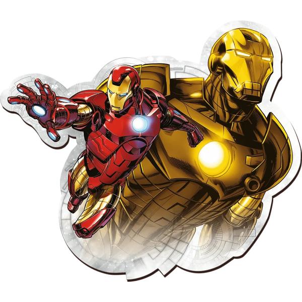 Trefl Dřevěné puzzle 160 dílků – Statečný Iron Man / Disney Marvel Heroes