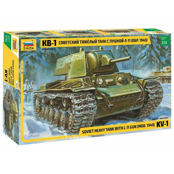 Model Kit tank 3624 - KV-1 mod. 1940 (1:35)