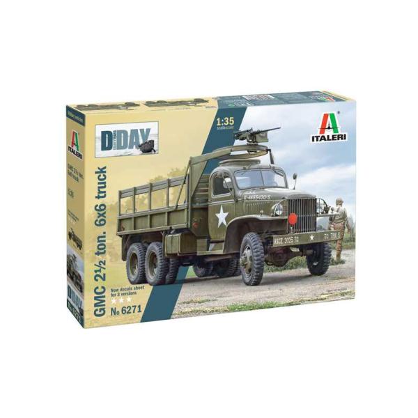 Model Kit military 6271 - GMC 2 1/2 ton. 6x6 truck (1:35)