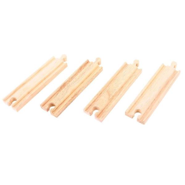 Bigjigs Rail Střední rovné koleje 16 cm 4 ks