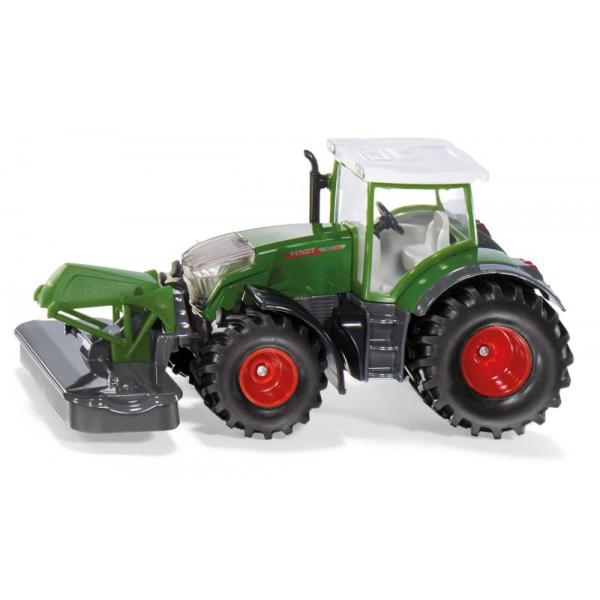 Siku Farmer - traktor Fendt 942 Vario s předním sekacím nástavcem 1:50