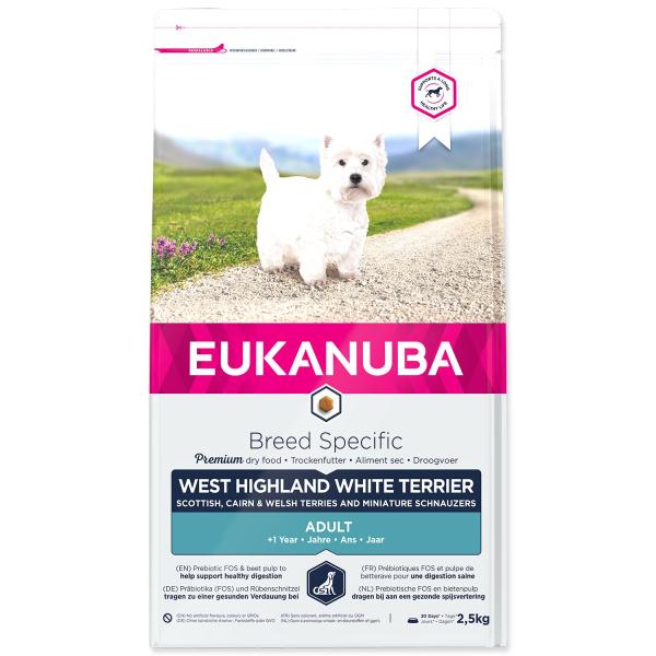 Euk West High. White Terrier 2,5kg
