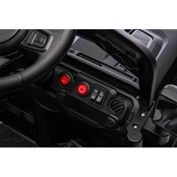 Elektrické autíčko OFFROAD NEW s pohonem zadních kol, růžové, Lithiová baterie (obrázek 9)