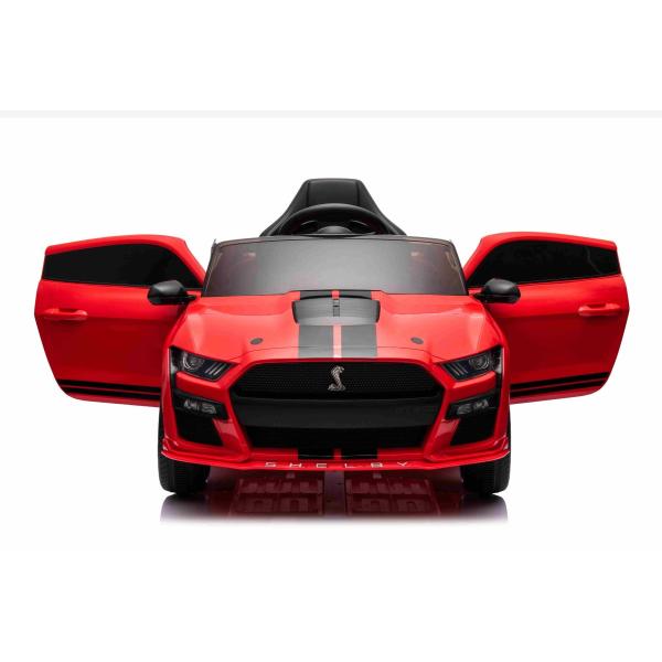 Elektrické auto Ford Shelby Mustang GT 500 Cobra, červené, diaľkové ovládanie 2,4 GHz (obrázek 7)