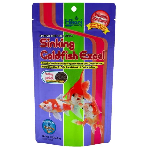 HIKARI Krmivo Sinking Goldfish Excel Baby 110 g
