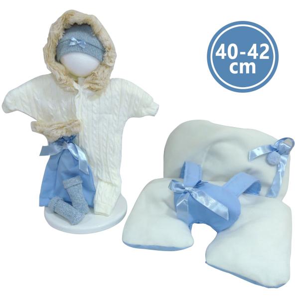 Llorens M740-77 oblečení pro panenku NEW BORN velikost 40-42 cm