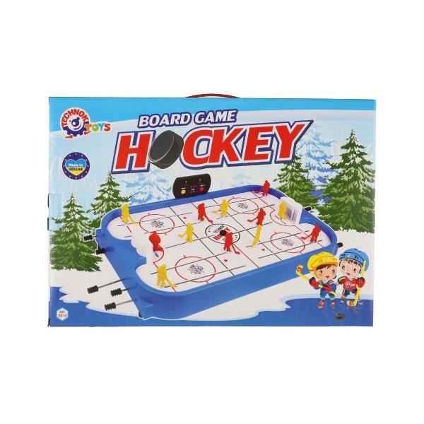 Hokej společenská hra plast/kov v krabici (obrázek 9)