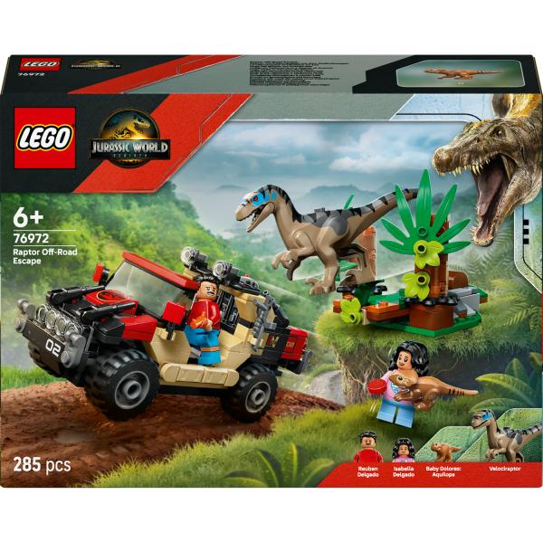 LEGO® Jurassic World™ 76972 Útěk před raptorem v terénním autě (obrázek 9)