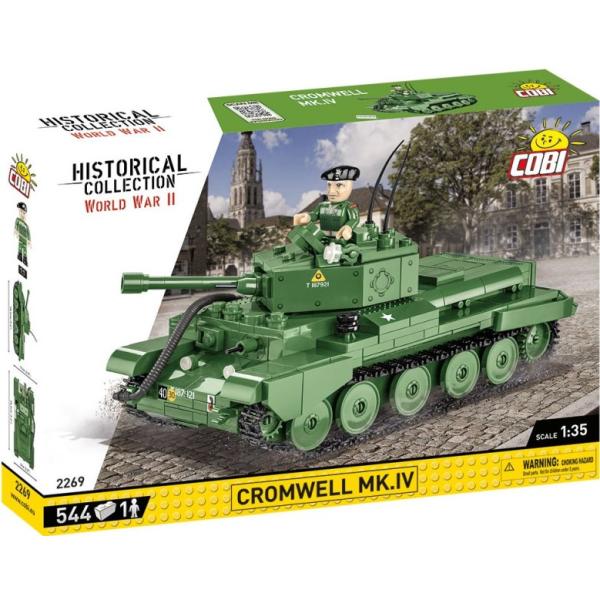 Cobi 2269 II WW Cromwell Mk. IV Hela, 1:35, 542k, 1f