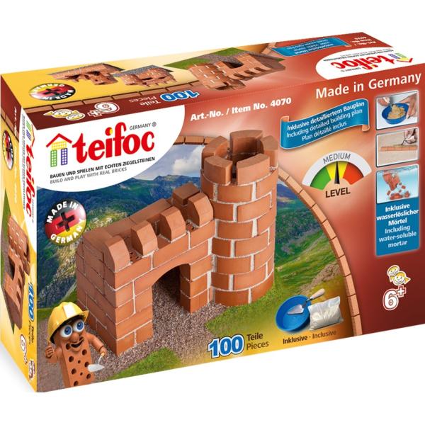 TEIFOC stavebnice Malý zámek 100 dílků (obrázek 3)