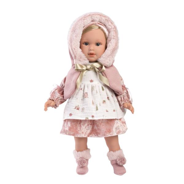 Llorens 540L LUCIA - realistická panenka s měkkým látkovým tělem - 40 cm (obrázek 7)