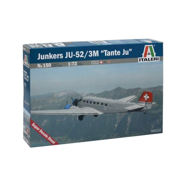 Model Kit letadlo 0150 - JUNKERS JU-52 3 / m "tantal JU" (1:72)