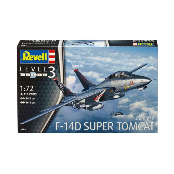 Plastic modelky letadlo 03960 - F-14D Super Tomcat (1:72) (obrázek 10)
