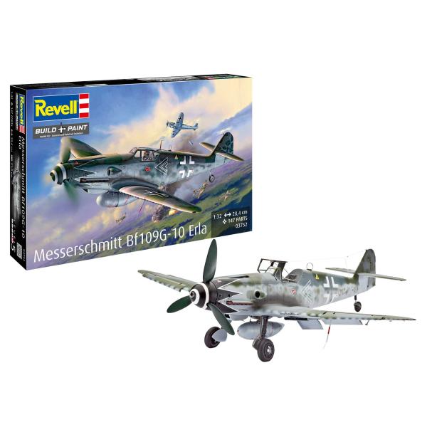 Plastic ModelKit letadlo 03752 – Messerschmitt Bf109G-10 Erla (1:32)