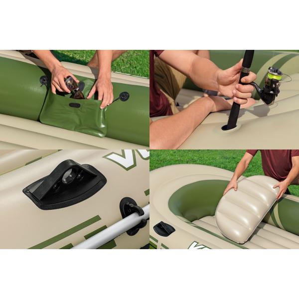 Bestway 65156 Nafukovací raft Voyager X4, 350 x 145 x 49 cm (obrázek 4)