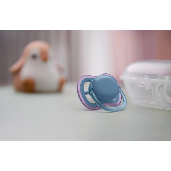 Philips AVENT Dudlík Ultra air neutral 6-18m dívka modrá 2ks (obrázek 4)