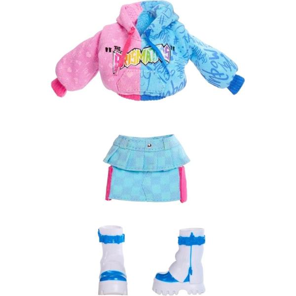 Rainbow High Junior Fashion panenka v rockové kapele - Skyler (obrázek 4)