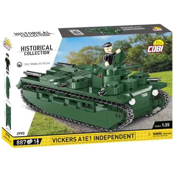 Cobi Collezione Storica: The Tank Museum Vickers A1E1 Indipendent Heavy Tank-image