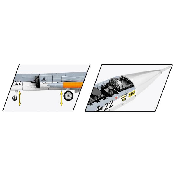 Cobi Armed Forces Lockheed F-104 Starfighter, 1:48, 420 k (obrázek 3)