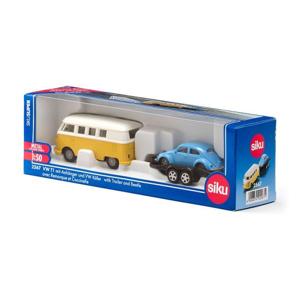 SIKU Super - VW 11 s tahačem a Beetlem (obrázek 5)