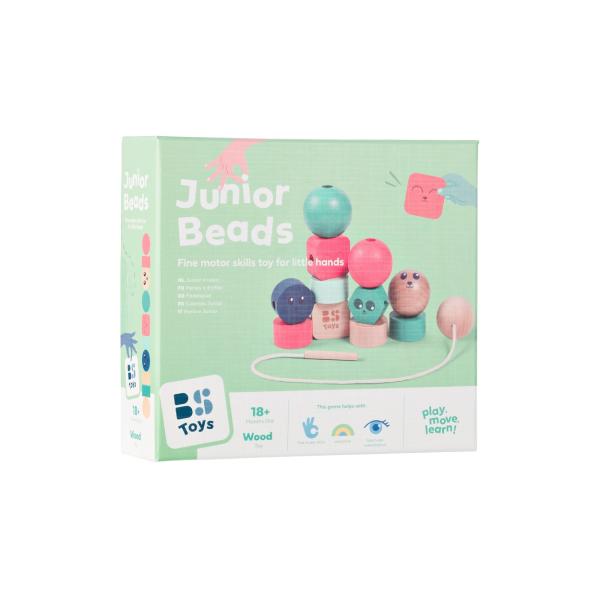 BS Toys Převlékání korálků – motorická hra