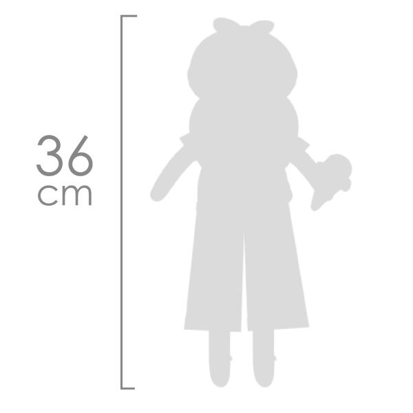 DeCuevas 20048 Plyšová panenka SWEET- 36 cm s kolébkou (obrázek 10)