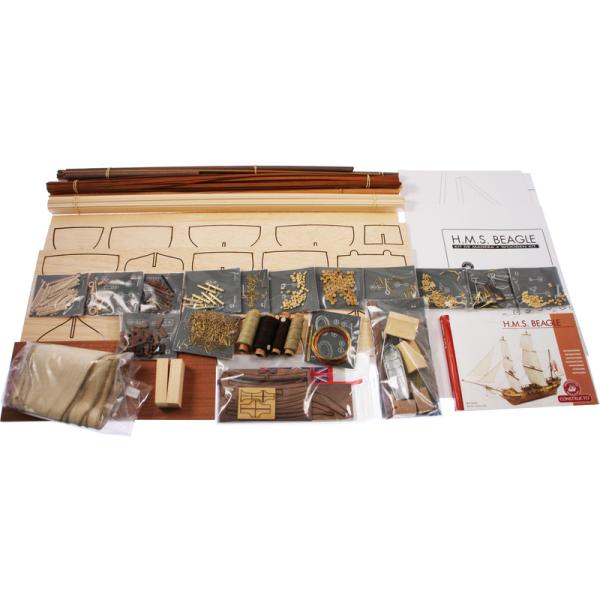 CONSTRUCTO HMS Beagle 1:55 kit (obrázek 3)