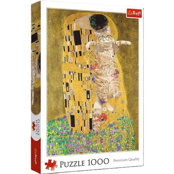 Trefl Puzzle Mačací bozk 1000 dielikov
