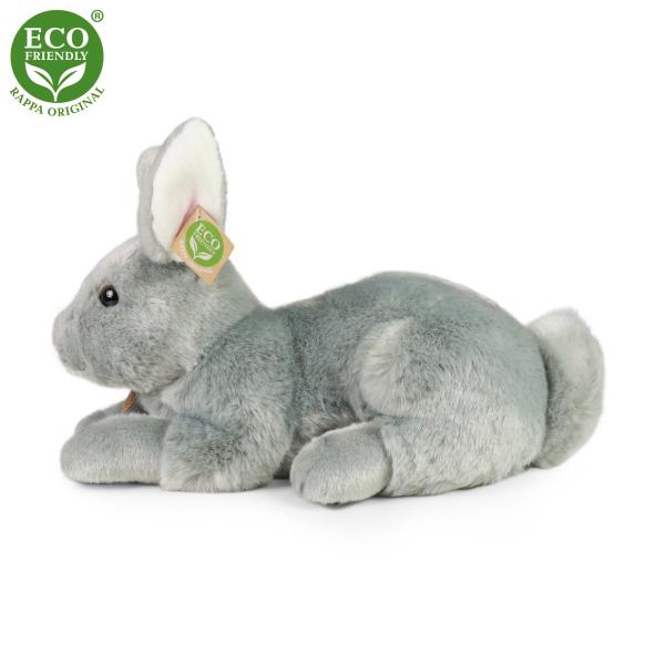 Plyšový králík ležící 33 cm ECO-FRIENDLY (obrázek 3)