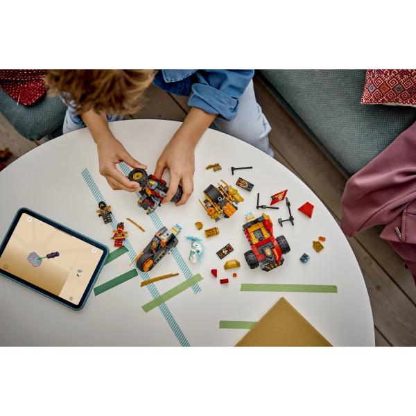 LEGO® NINJAGO® 71864 Kombinovatelná vozidla Kaie a Colea (obrázek 8)