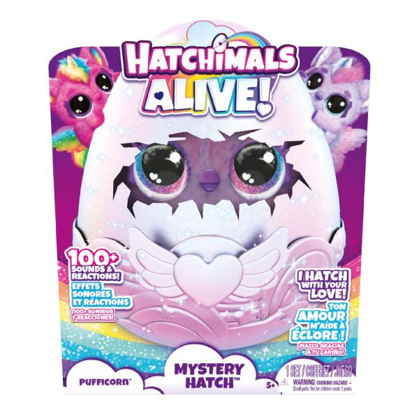 Hatchimals Líhnoucí se Interaktivní zvířátko Jednorožec