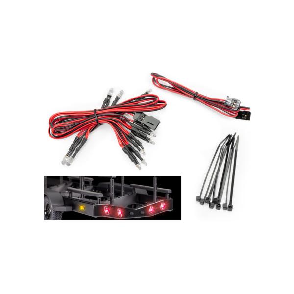 Traxxas kabely LED osvětlení přívěsu (pro #10350, #10650)