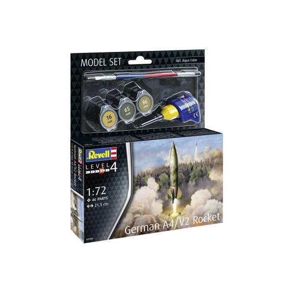 ModelSet raketa 63309 - German A4/V2 Rocket (1:72)