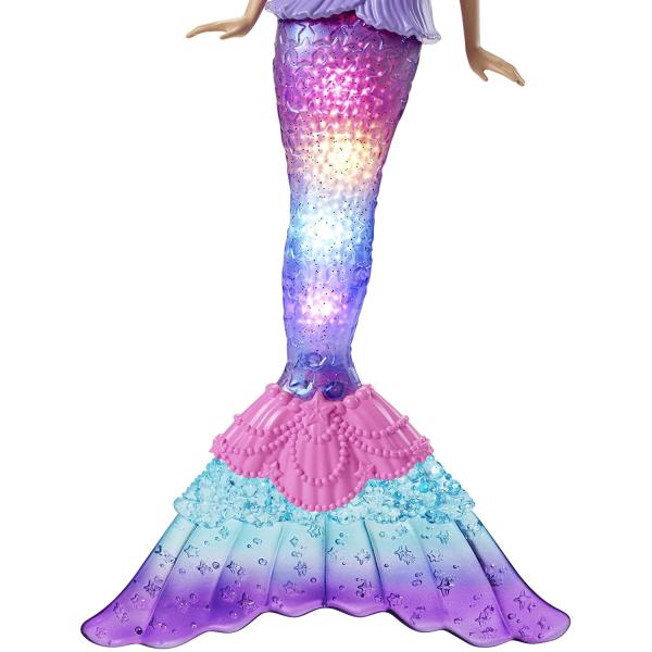 Mattel Barbie Blikající mořská panna blondýnka HDJ36 (obrázek 3)