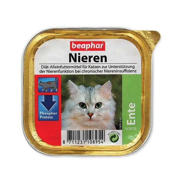 Paštika Beaphar Renální dieta pro kočky kachna 100g