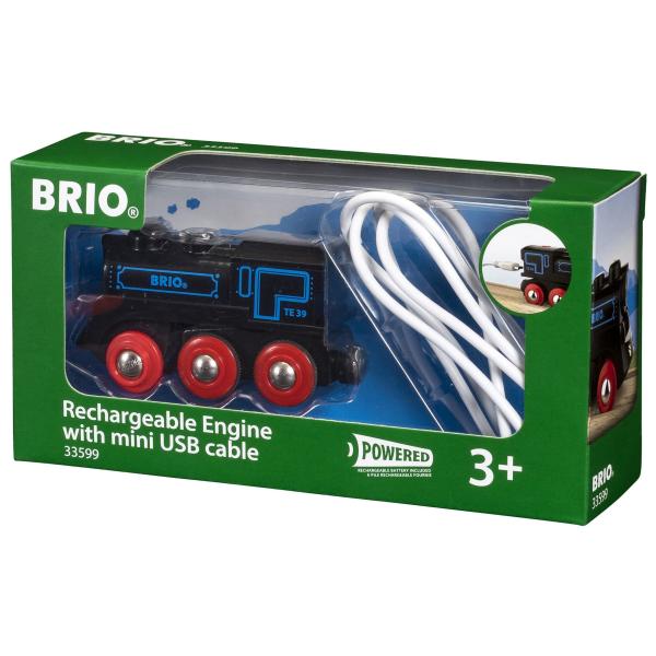 Brio El. lokomotiva nabíjecí přes mini USB kabel