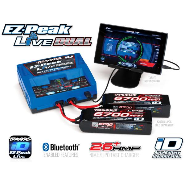 Traxxas nabíječ EZ-Peak Live Dual 2x100W (obrázek 8)