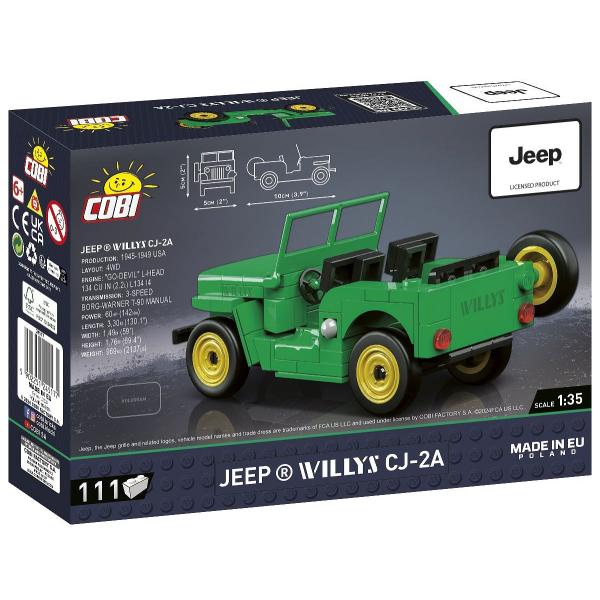 Cobi Jeep Willys CJ-2A, 1:35, 128 k