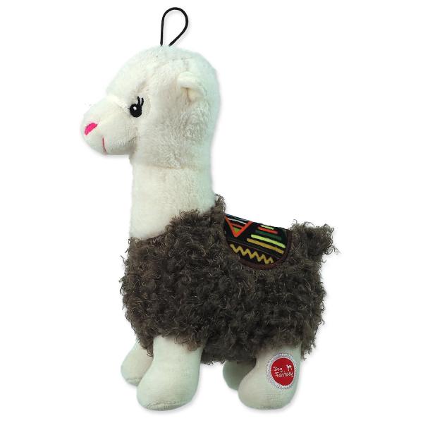 Hračka Dog Fantasy Stuffed Toy lama pískací mix barev 26cm (obrázek 3)