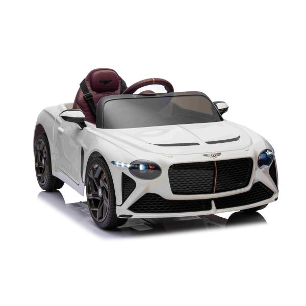Elektrické autíčko Bentley Bacalar 12V, bílé, Dveře otevírající se nahoru, 2.4 GHz dálkové (obrázek 5)