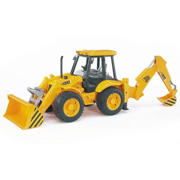 Bruder 02428 Nakladač JCB 4cx z bagrom
